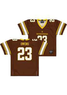 Tahj Owens  Campus Ink Western Michigan Broncos Brown NIL Football Jersey