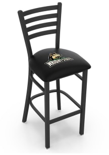 Wright State Raiders Stationary Pub Stool - Black