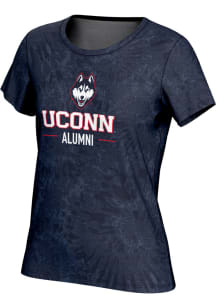 ProSphere UConn Huskies Womens Navy Blue Alumni Short Sleeve T-Shirt