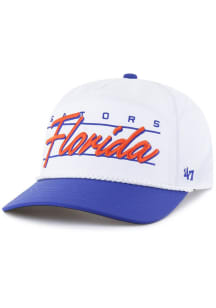 47 Florida Gators Brrr Condor Two-Tone Hitch Adjustable Hat - White