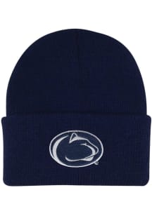 LogoFit Penn State Nittany Lions North Pole Baby Knit Hat - Navy Blue
