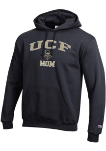 Champion UCF Knights Mens Black Logo Mom Powerblend Long Sleeve Hoodie
