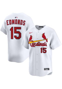 Jim Edmonds Nike St Louis Cardinals Mens White Home Limited Baseball Jersey