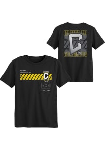 Columbus Crew Boys Black Defender Short Sleeve T-Shirt