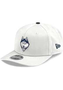 New Era UConn Huskies 9SEVENTY Stretch Snap Adjustable Hat - White