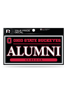 Ohio State Buckeyes True Pride Auto Decal - Red