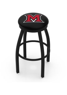 Miami RedHawks Black Pub Stool - Black