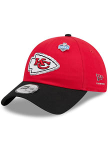 New Era Kansas City Chiefs Red 2026 NFL Draft JR Casual Classic Youth Adjustable Hat