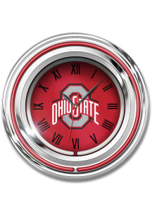 Ohio State Buckeyes 15" Neon Clock Wall Clock