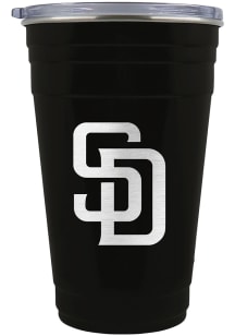 San Diego Padres 22oz Tailgater Tumbler Stainless Steel Tumbler - Black