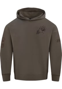 Pro Standard Phoenix Suns Mens Brown Neutral Long Sleeve Hoodie