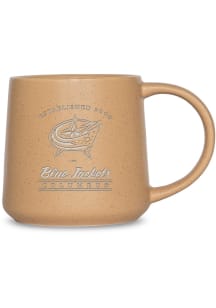 Columbus Blue Jackets Taper Ceramic Mug - White