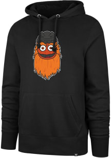 Gritty  47 Philadelphia Flyers Mens Black Gritty Headline Long Sleeve Hoodie
