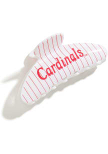 St Louis Cardinals Pinstripe Womens Claw Clip