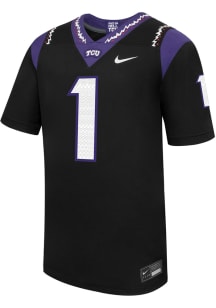 Nike TCU Horned Frogs Black Football Replica Football Jersey