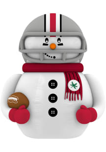 Ohio State Buckeyes White Outdoor Inflatable Snowman Player