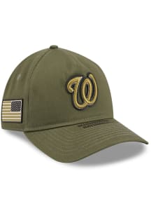 New Era Washington Nationals 2026 MLB Armed Forces Day 9TWENTY A Frame Adjustable Hat - Olive