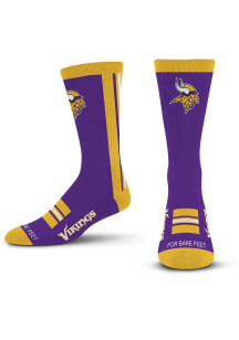 Minnesota Vikings Throwback Mens Crew Socks