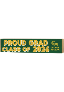 KH Sports Fan George Mason University Class of 2026 Block Sign - Kelly Green