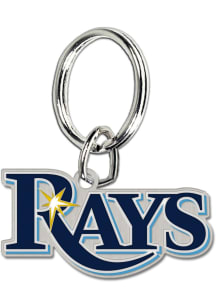 Tampa Bay Rays Cloisonne Carded Keychain - Navy Blue