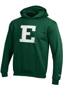 Champion Eastern Michigan Eagles Youth Green Powerblend Long Sleeve Hoodie