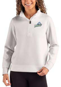 Cutter and Buck Florida Gulf Coast Eagles Womens Ash Roam Qtr Zip