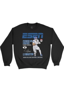 LJ Martin  Campus Ink BYU Cougars Youth Black 2026 ESPN The Magazine Collection - LJ Martin Long S..