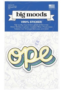 Midwest Ope Midwest Stickers - White