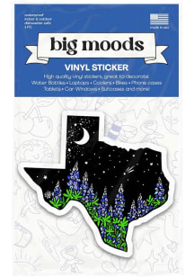 Texas Night Stickers - Black