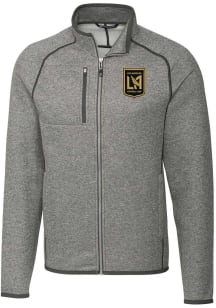 Cutter and Buck Los Angeles FC Mens Grey Mainsail Big and Tall Light Weight Jacket