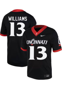 Patrick Williams  Nike Cincinnati Bearcats Black Football NIL Football Jersey