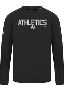 Levelwear Oakland Athletics Black Mandate Carve Long Sleeve T Shirt
