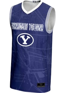 ProSphere BYU Cougars Youth Vigor Blue Basketball Jersey