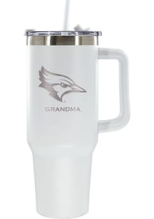 The Memory Company Creighton Bluejays Grandma 40oz Stainless Steel Tumbler - White