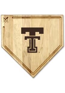 Texas Tech Red Raiders 17 inch Home Plate Trough Cutting Board
