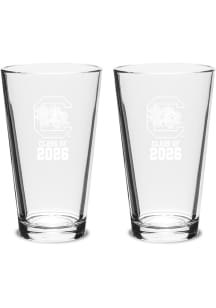 South Carolina Gamecocks Class of 2026 Pub Set Pint Glass - Clear
