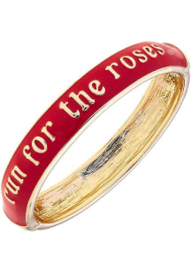 Kentucky Derby Script Hinge Womens Bracelet