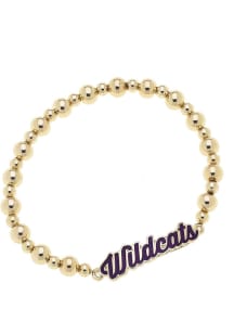 K-State Wildcats Autograph Stretch Womens Bracelet