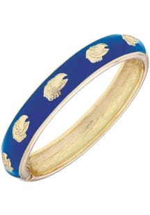 Kansas Jayhawks Logo Hinge Womens Bracelet