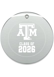 Texas A&M Aggies Class of 2026 Round Ornament - White