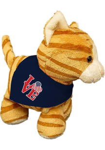 Philadelphia Cat Love USA Flag Bandana Plush - Orange