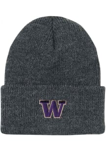 LogoFit Washington Huskies Dark Grey North Pole Youth Knit Hat