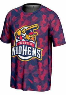 ProSphere Toledo Mud Hens Youth Navy Blue CAMO Short Sleeve T-Shirt