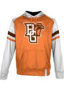ProSphere Bowling Green Falcons Youth Orange Old School Long Sleeve Hoodie