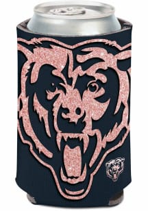 Chicago Bears Pink Glitter Logo Coolie