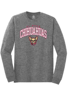 Summit Sportswear El Paso Chihuahuas Graphite Arch Mascot Long Sleeve T Shirt