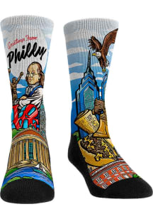 Philadelphia Welcome to Philly Mens Dress Socks