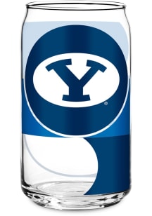 BYU Cougars Glass Pint Glass - White