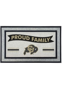 Colorado Buffaloes Proud Family 18x30 Door Mat