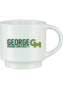 George Mason University 14oz Stack-N-Sip Ceramic Mug - White
